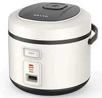 Cuiseur à riz électrique intelligent de 3L avec contrôle numérique automatique Pot en céramique multicuiseur à faible teneur en sucre Tasse à mesurer carrée pour la maison et l'hôtel