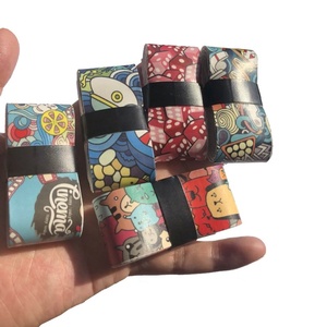 Nuevo Overgrip Mate Impreso Antideslizante y Absorbente de Sudor para Raquetas de Tenis/Bádminton, Cinta de Agarre de PU Colorida para Empuñadura de Raqueta - Product Image 3