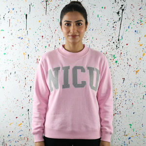 NICU <b>PINK</b> Hooded Winter Men's 100% Cotton Zipper Wide Neck <b>Sweatshirt</b> Finer Threads Breathable & Quick Dry High Street Vintage - Product Image 1
