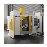 Centre d'usinage vertical CNC VMC650 de haute précision Machine-outil à cinq axes avec système de contrôle GSK et cône de broche BT40