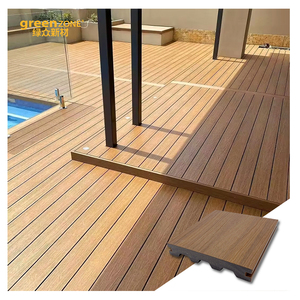 Terrazza anti-uv Teak <span class=keywords><strong>Board</strong></span> 140*23mm <span class=keywords><strong>Wpc</strong></span> legno duro pavimento pavimento all'aperto