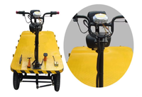 Chariot à plateforme en acier à batterie personnalisable OEM 100 kg, tricycle électrique, camion à quatre roues, outils de magasinage à trois roues