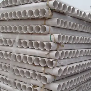 High pressure plumbing Water supply good quality pipe 110mm pvc plastic pipe suppliers