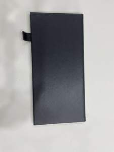 Porta Facturas de Cuero PU Negro con Logotipo Personalizado, con Carpeta para Facturas con Luz LED para Restaurante - Product Image 3