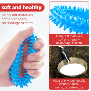 Juguete Mordedor para Perros de Goma TPR Ecológica y Duradera, en Forma de Hueso Clásico, para Uso Diario en Animales Pequeños - Product Image 6