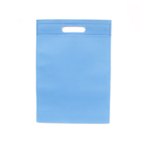 Sac à provisions en tissu non tissé de couleur unie à bouche plate écologique imprimé avec logo personnalisé pour l'extérieur