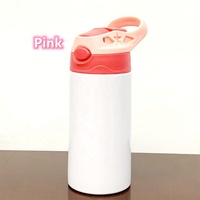 Vaso Térmico de Acero Inoxidable para Bebés SAIMENG con Asa de Color, Capacidad de 350 ml, Aislamiento Térmico de 6 a 12 Horas, Ecológico