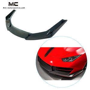 Kit carrosserie en fibre de carbone de style VT, pare-chocs, lèvre avant, séparateur avant pour <span class=keywords><strong>Lamborghini</strong></span> Huracan <span class=keywords><strong>Evo</strong></span> Spyder LP580 LP610 - Product Image 1