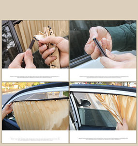 Cortinas Parasol Magnéticas para Ventanas Laterales de Coche, Universales, para Ventanas Delanteras y Traseras - Product Image 3
