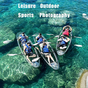 गुआंगज़ौ थोक उच्च-गुणवत्ता पारदर्शी कायाकिंग rafts, स्थान की एक बड़ी संख्या 2-व्यक्ति पर्यटन स्थलों का भ्रमण हाथ रोइंग डोंगियों - Product Image 5