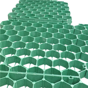 Griglia di erba di plastica ad alto carico per il parcheggio all'aperto che pavimenta la griglia di ghiaia progetto paesaggistico giardino sul tetto che pianta il drenaggio del prato - Product Image 6