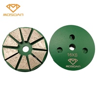 3 pouces Grit 16 Super Soft Bond Béton Diamant Disque De Meulage 10 Plaque Segment Rondelles Outils