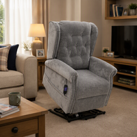 Fauteuil releveur inclinable électrique Geeksofa à trois moteurs pour personnes âgées et patients