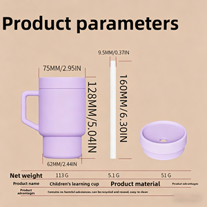 Vaso Térmico de Silicona en Oferta, Botella de Agua para Niños con Tapa de Silicona, al Mejor Precio en Compras <span class=keywords><strong>Online</strong></span> - Product Image 3
