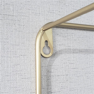 Kệ Treo Tường Bằng Kim Loại Nổi Màu Vàng, Trang Trí Nhà Cửa, Giá Treo Tường - Product Image 6