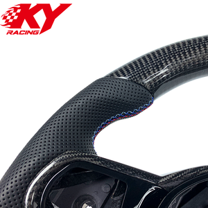 Carbon fiber leather LCI steering <b>wheel</b> for BMW G20 G30 G22 G31 G42 G80 G82 G87 G05 G06 G11 G12 G16 M340i X3 X5 X5M M2 M3 M4 F90 - Product Image 2