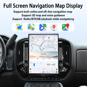 15.6 Inch Android Car Radio Fit for Chevrolet Silverado/GMC SIERRA 2014-2018 <b>Wireless</b> CarPlay GPS Navigation Multimedia Player - Product Image 5