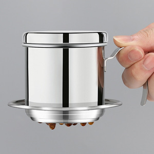 Filtre à café vietnamien pour une tasse, filtre à café traditionnel à dégoulinement, filtre réutilisable en inox, filtre à café en acier inoxydable - Product Image 5