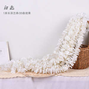 Искусственная Глициния, шелковая растительная декорация, Цветочный ресторан, Свадебный потолок, оптовая продажа, искусственный шелк глицинии 1 м - Product Image 4