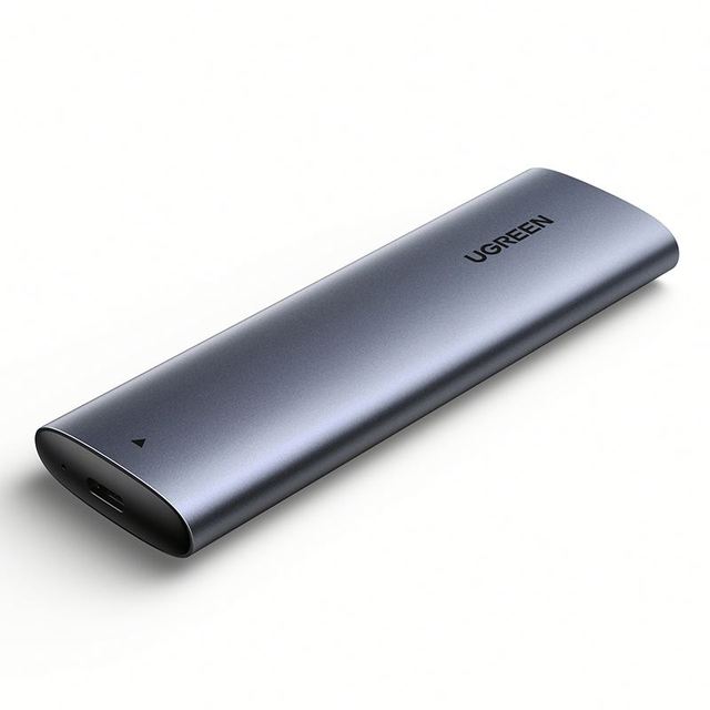 UGREEN M.2 NVMe SSD Enclosure Adapter Aluminum 10 Gbps USB C 3.1 Gen 2 to NVMe PCIe M-Key Solid State Drive External Enclosure