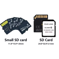 Tarjeta de memoria Micro TF SD de alta velocidad personalizada Clase 10 Tarjeta de chips SD con capacidad de 128MB 4GB 8GB 16GB 32GB 64GB 128GB