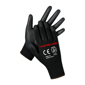 Guantes De Trabajo al por mayor de fábrica, Guantes Recubiertos de <span class=keywords><strong>PU</strong></span>, guantes de seguridad para el trabajo de <span class=keywords><strong>PU</strong></span> recubiertos de Palma - Product Image 3