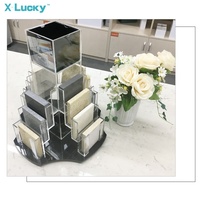 Support de table à Quartz en acrylique de haute qualité, présentoir moderne personnalisé, pour comptoir, pierre et granit, échantillon