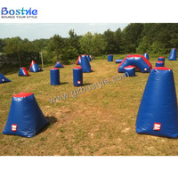 Équipement de paintball gonflable incroyable pour jeux sportifs en plein air