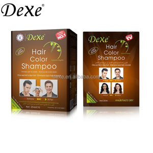 DEXE Plant Bubble Dark Brown Wine Red Natural Black Hair Color Dye <span class=keywords><strong>Shampoo</strong></span> para mujeres y hombres Easy-to-Wash Hair Washing Color OEM - Product Image 5