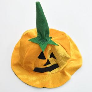 Chapeau de citrouille d'Halloween personnalisé SOLPOP, chapeau Jack O'Lantern, casquette décorative amusante en forme de citrouille, costume de fête d'Halloween pour femmes et hommes - Product Image 3