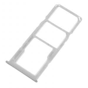 Vassoio per SIM e scheda Micro SD, Samsung Galaxy A71 2019 A715F - Argento - Product Image 3