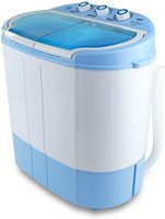 Mini machine à laver portable à chargement par le haut Baignoire double compacte avec sèche-linge de 2.5kg