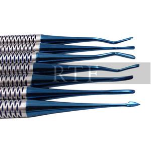 Juego de elevador Dental Manual, instrumento de implante de aleación de titanio, herramientas de extracción de dientes de raíz, Kit de herramientas de extracción de dientes, uso de dentista - Product Image 2