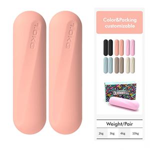 Kit de Pilates de Silicona con Tapete de Yoga, Bandas de Resistencia, Mancuernas y Pesas para Tobillos, para Uso en Casa, Antideslizante, Unisex - Product Image 4