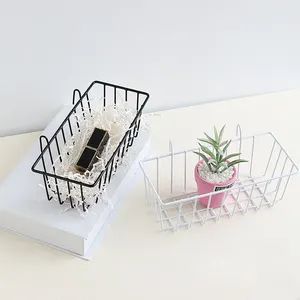 Cesta colgante de hierro y metal de alta calidad para ahorro de espacio, accesorios para el hogar y la cocina, organizador de almacenamiento moderno