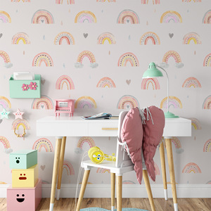 Adesivo Murale in PVC Impermeabile con Motivo Animale Senza Soluzione di Continuità, Stile Europeo, <span class=keywords><strong>per</strong></span> Cameretta Bambini, Uso Domestico - Product Image 1