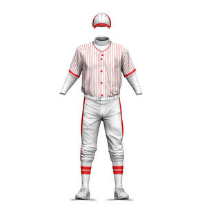 Dernière collection d'uniformes de baseball teints en couleur unie à manches courtes ensemble d'uniformes de baseball pour jeunes de taille personnalisée - Product Image 2