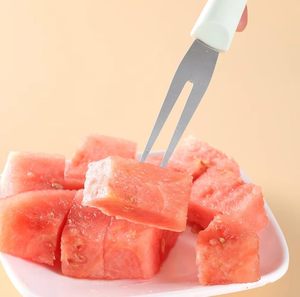 3-in-1 Stainless Steel Manual Watermelon <b>Cutter</b> Slicer Tool Eco-Friendly Multi-Functional Household Fruit Splitter - Product Image 4