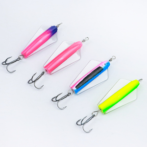 Señuelo Artificial VIB Devil Fish para Pesca de Trucha, Tipo Gusano, de Largo Alcance, Hundimiento Rápido, con Anzuelos de Acero Inoxidable, para Agua Dulce - Product Image 1