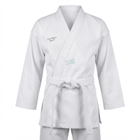 Seragam Karate Karate Gi Pakaian Latihan Bela Diri Bahan Katun Poliester Bernapas Tahan Lama Pakaian Latihan Pemasok Ekspor