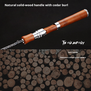 Caña de Pescar Profesional de Carbono con Tono Suave, Ajuste L, Anillas Grandes, Lanzamiento a Larga Distancia, 103cm - Product Image 5