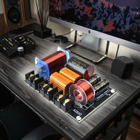 Divisor de Frecuencia Gertsound AD110 de 2 Vías, Red de Crossover de Audio para Agudos/Bajos, 8-10 Pulgadas, 300-500W, Cobre 4/8