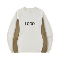 T-shirt de sport à manches longues, séchage rapide, color block, léger, nouvelle collection automne-hiver, décontracté pour la course en extérieur – Vente directe usine