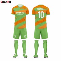 Maillot de football respirant à séchage rapide en gros pour adultes, jeunes et enfants – Service de personnalisation du logo et du numéro de l'équipe – Commande en gros