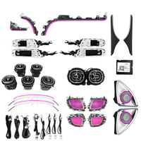 Kit d'éclairage LED intérieur pour Mercedes-Benz Classe C 2022-2026 W206 X254, mise à niveau de l'éclairage d'ambiance, 64 couleurs, aérateurs avant et arrière