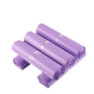Bolsas de plástico grueso púrpura para envíos de Chuang Lijie, autosellables, con un cierre de 5 cm de longitud, material nuevo de grado A, bolsas de embalaje exprés. - Product Image 4