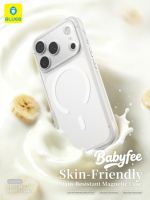 Coque de téléphone magnétique BLUEO en PC et TPU, mate et respectueuse de la peau, résistante aux chutes et aux chocs pour iPhone 17 Pro Max