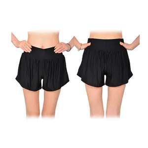 Wholesale Classic Black Shorts Sportswear for boys and Girls Running Shorts Cheerleading Shorts