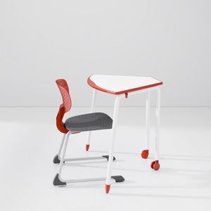 Đồ Nội Thất Trường Học Sinh Viên Bàn Và Ghế Đặt Trường Bàn Và Ghế Sinh Viên Đại Học Sinh Viên Hoạt Động Gấp Bảng Vòng - Product Image 2