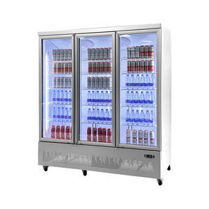 Cooling Refrigerator Cola Drink Cold Storge Glass Display <b>Fridge</b> Frost Free Neveras Refrigerator for Shop BLG1880-3M Beverage Co - Product Image 3